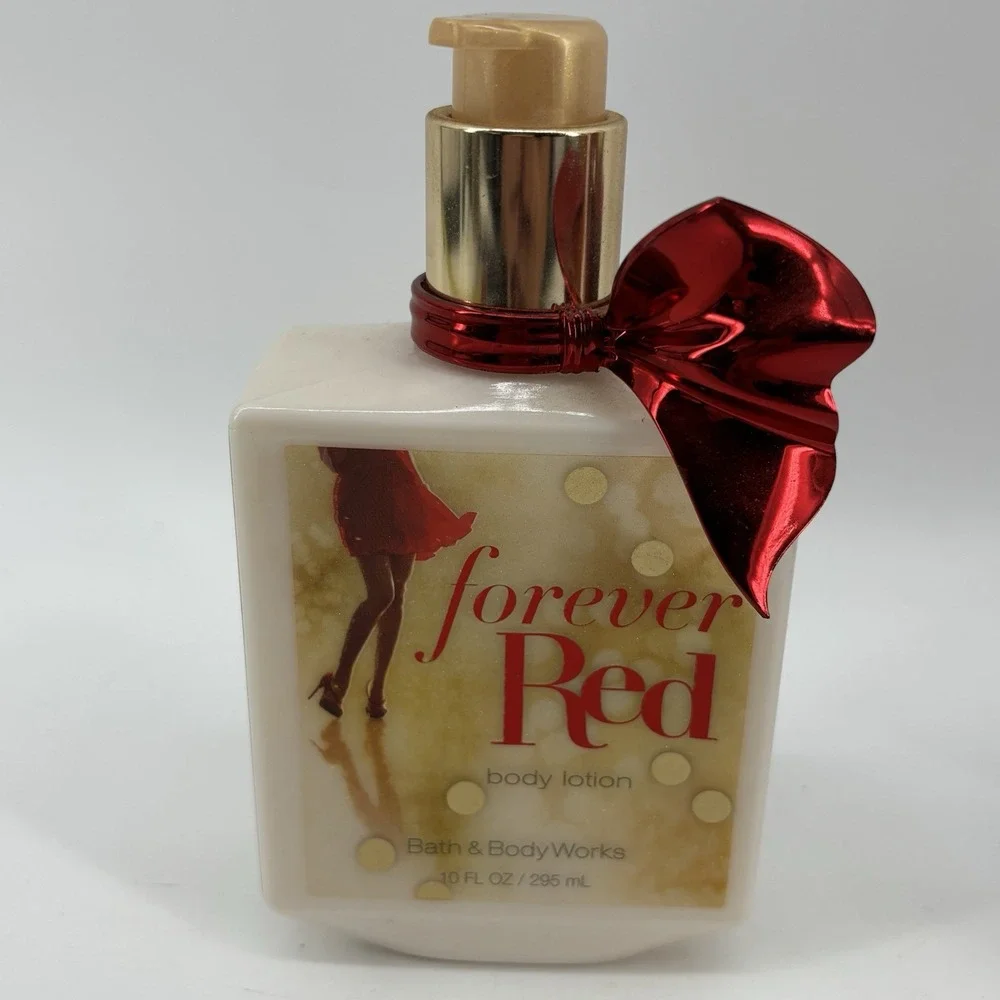 Bath And Body Works Forever Red Lotion 10oz With Bow~DISCONTINUED